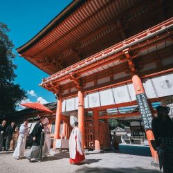 下鴨神社　料亭左阿彌結婚式　LSTWEDDING